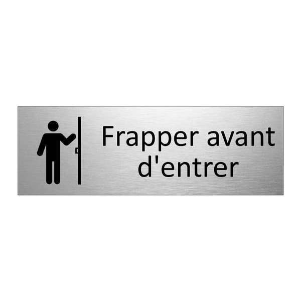Frapper avant d'entrer