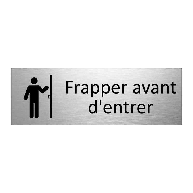 Frapper avant d'entrer