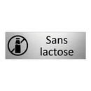 Sans lactose