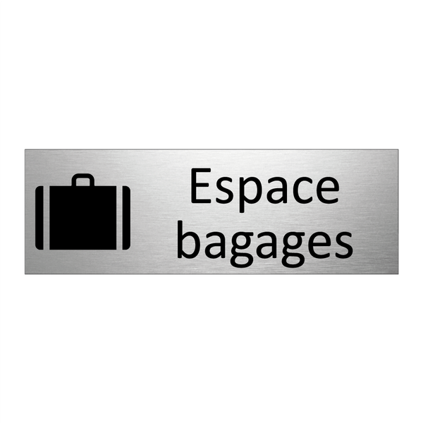 Espace bagages