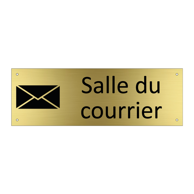 Salle du courrier