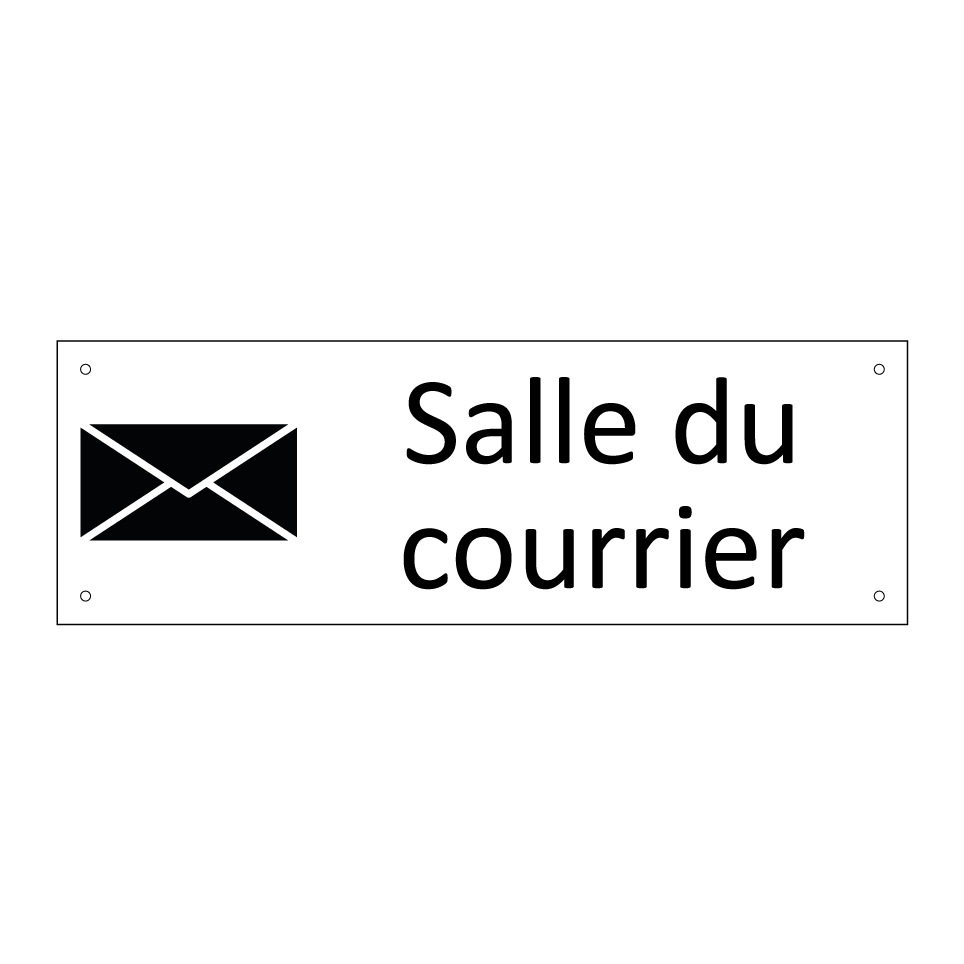 Salle du courrier