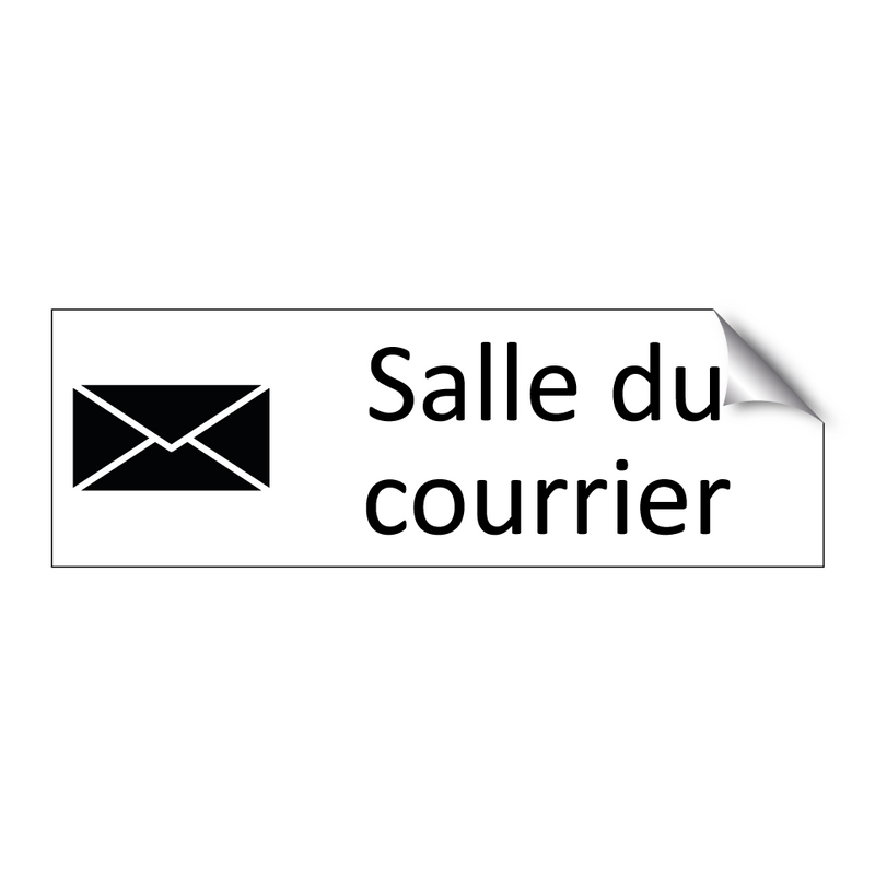 Salle du courrier