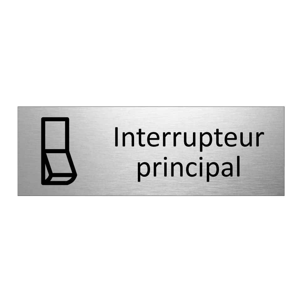 Interrupteur principal