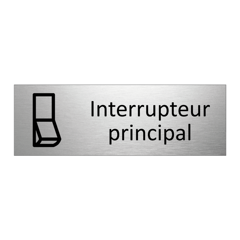 Interrupteur principal