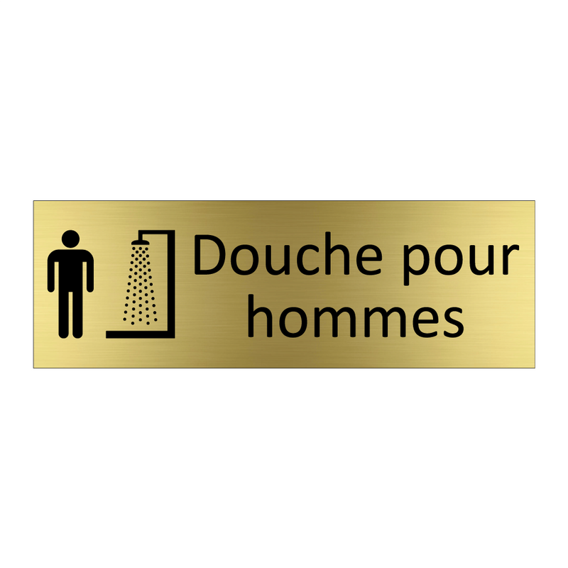 Douche pour hommes