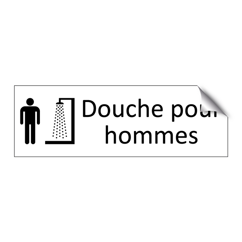 Douche pour hommes