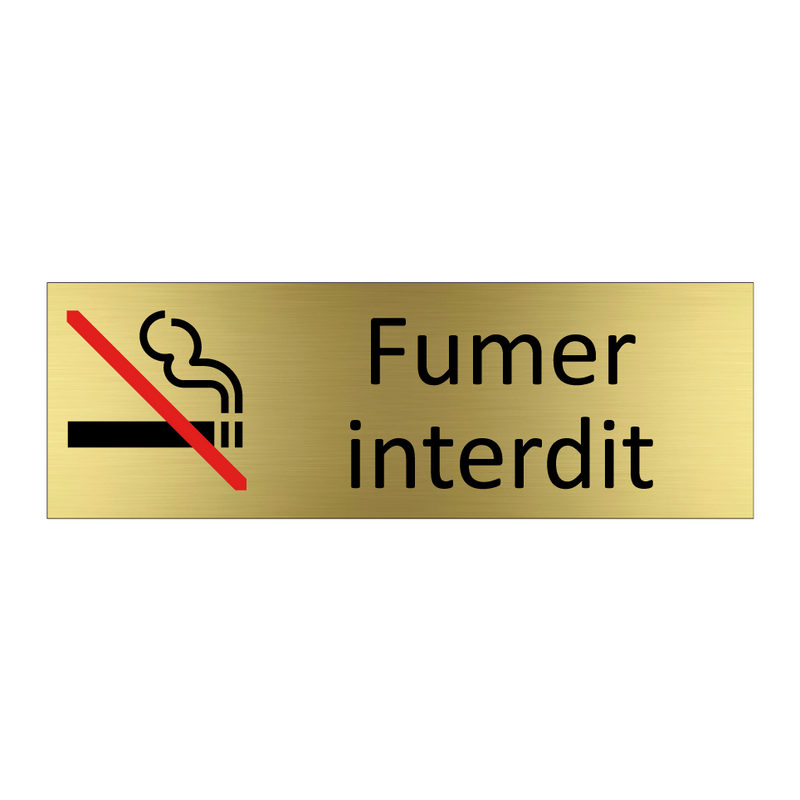 Fumer interdit
