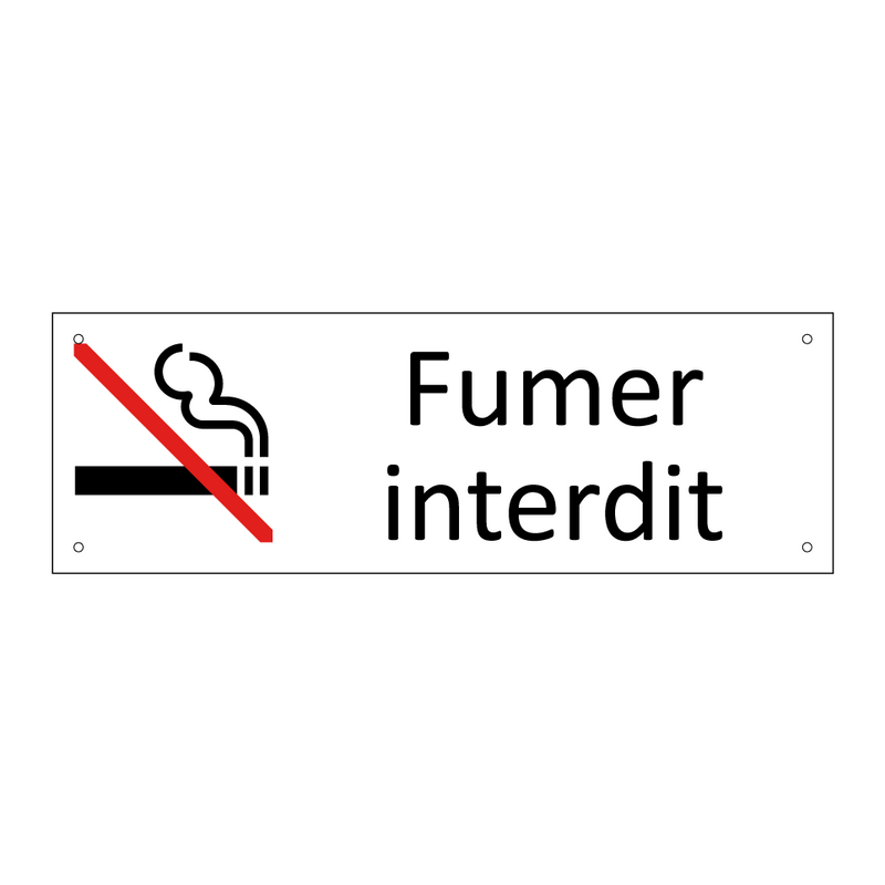 Fumer interdit