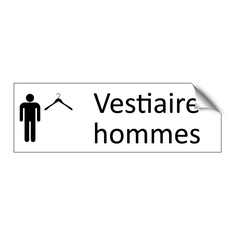 Vestiaire hommes