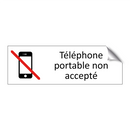 Téléphone portable non accepté