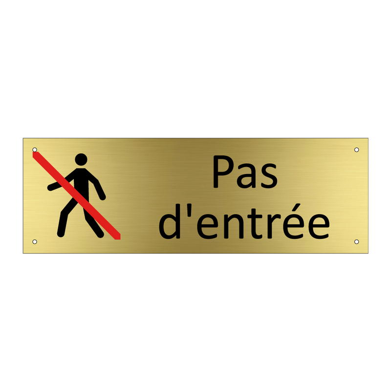 Pas d'entrée