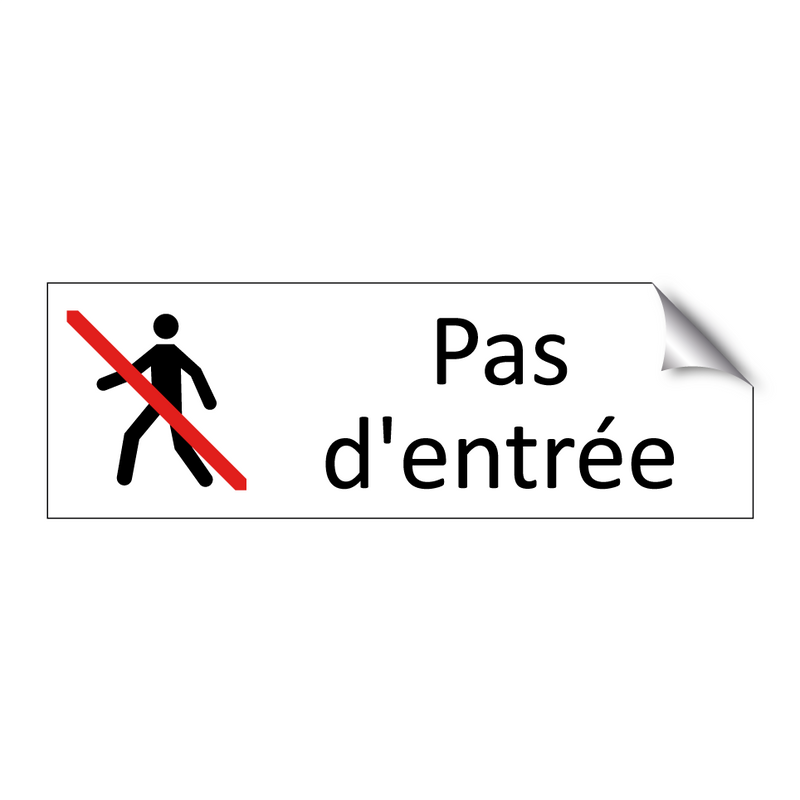 Pas d'entrée