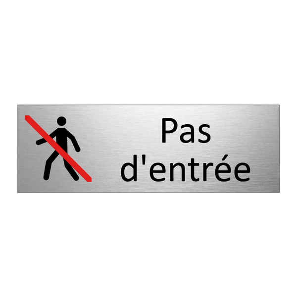 Pas d'entrée
