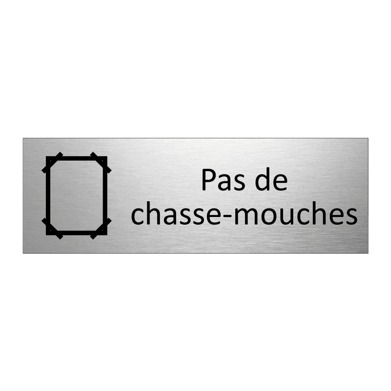 Pas de chasse-mouches