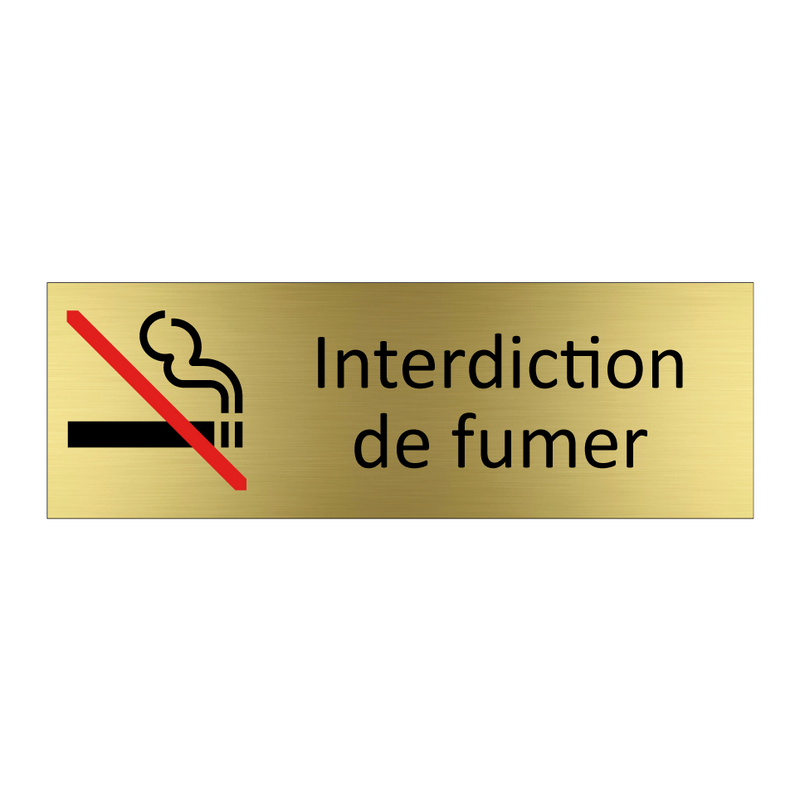Interdiction de fumer