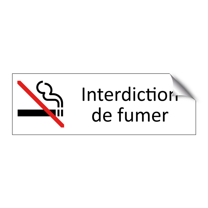 Interdiction de fumer