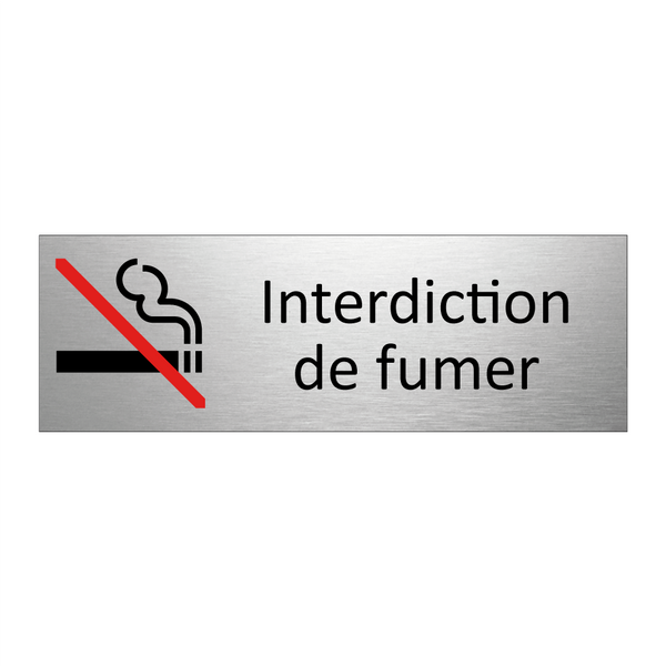 Interdiction de fumer