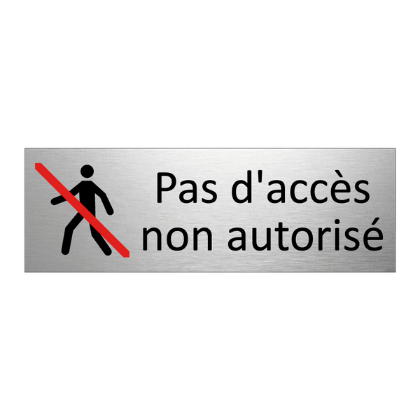 Pas d'accès non autorisé