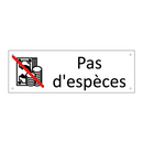 Pas d'espèces
