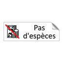 Pas d'espèces