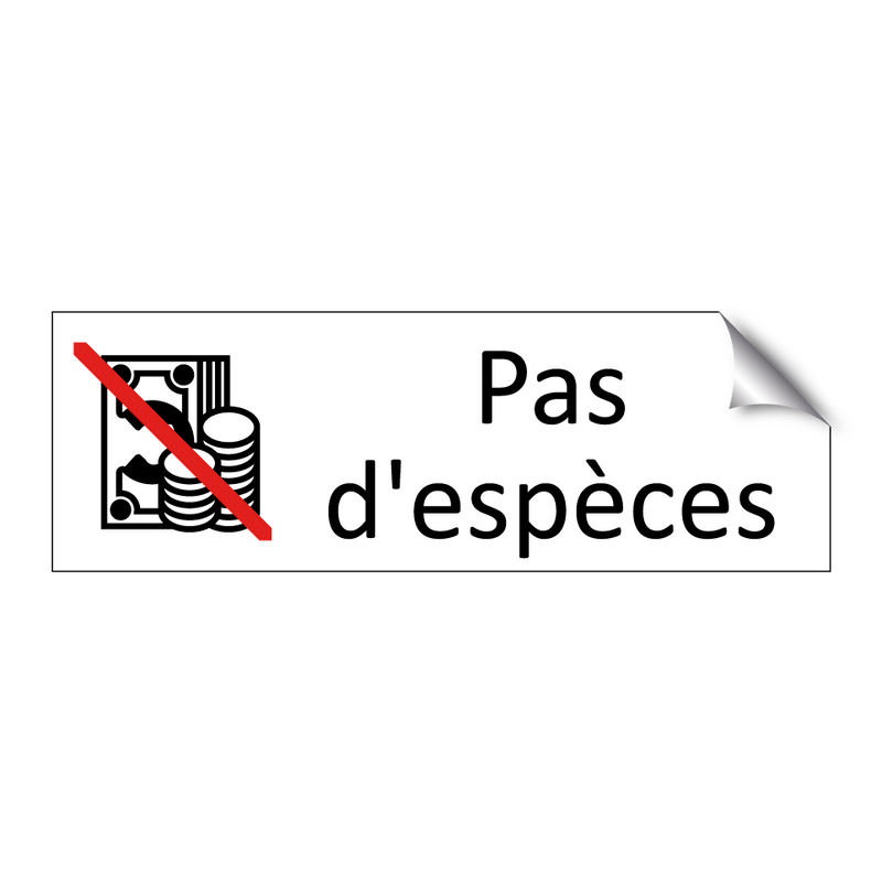 Pas d'espèces