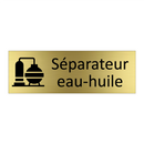 Séparateur eau-huile