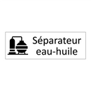 Séparateur eau-huile