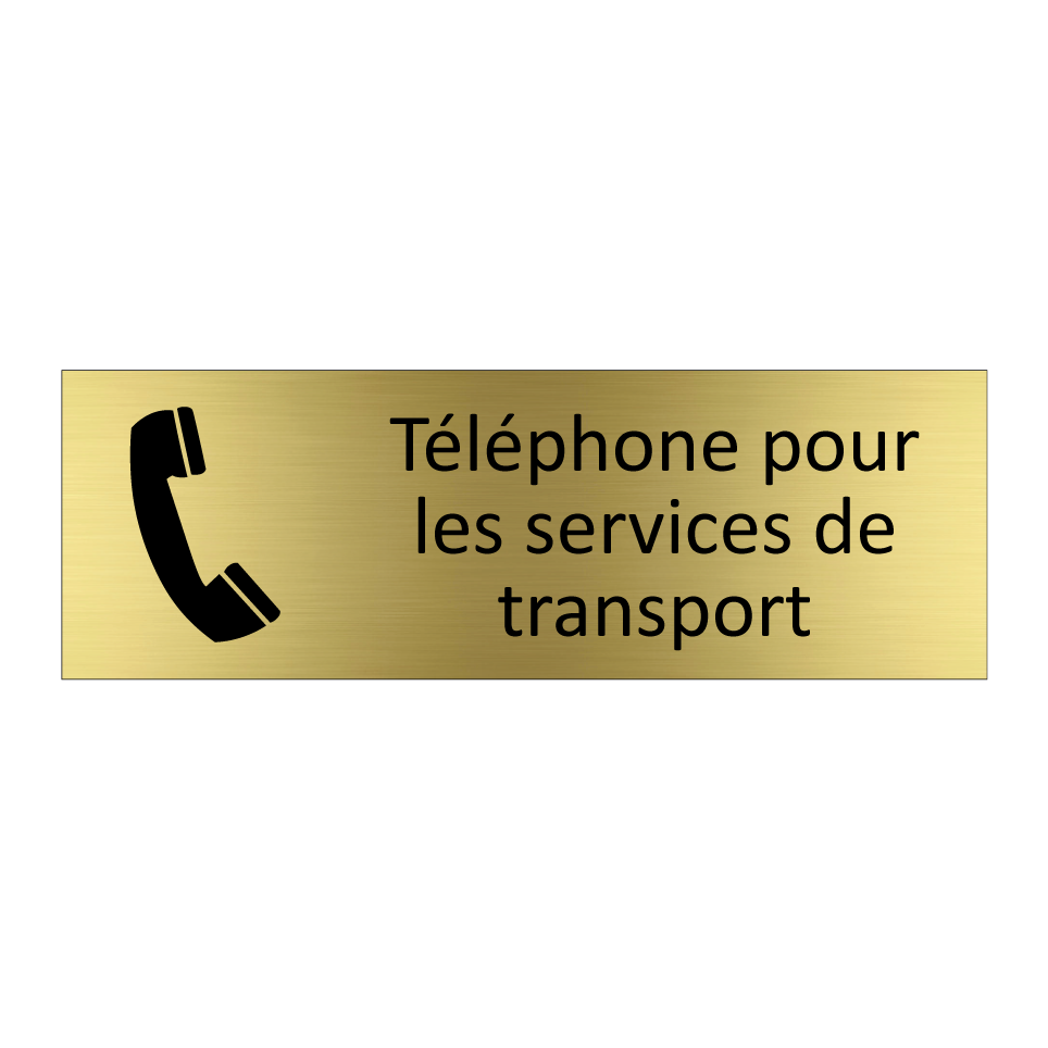 Téléphone pour les services de transport