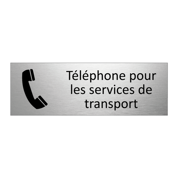 Téléphone pour les services de transport