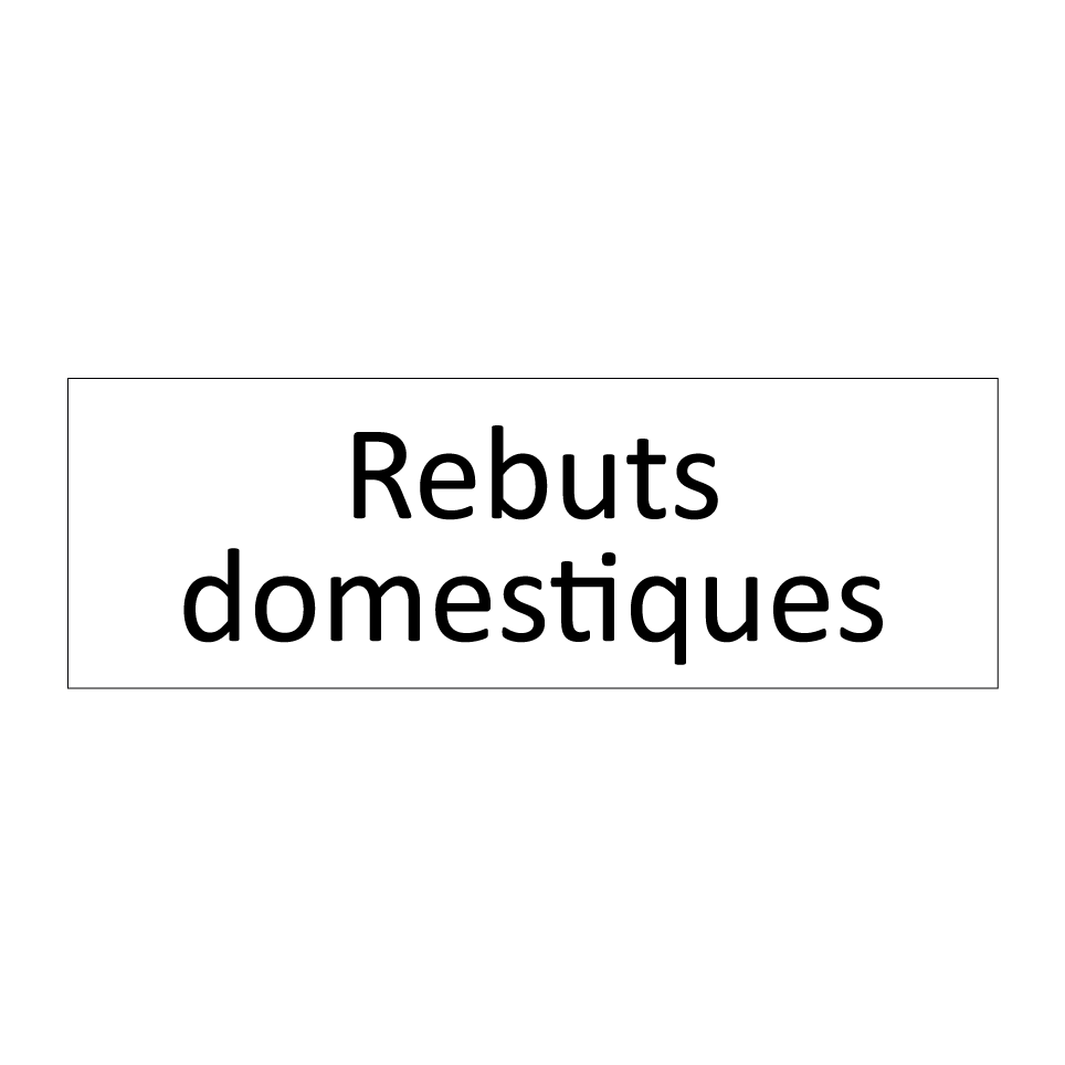 Rebuts domestiques