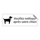 Veuillez nettoyer après votre chien