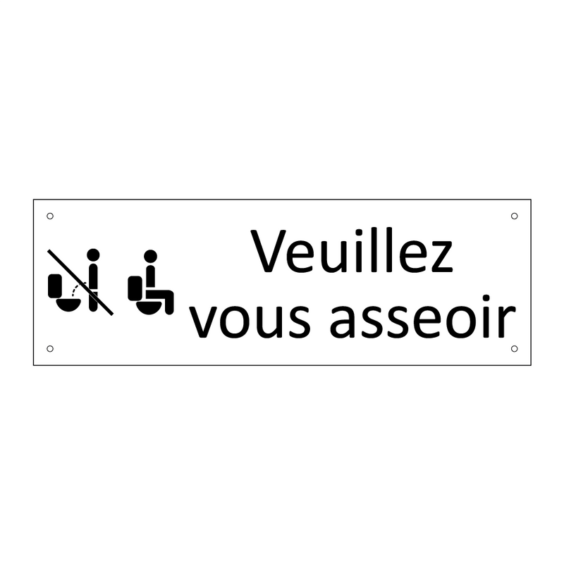 Veuillez vous asseoir