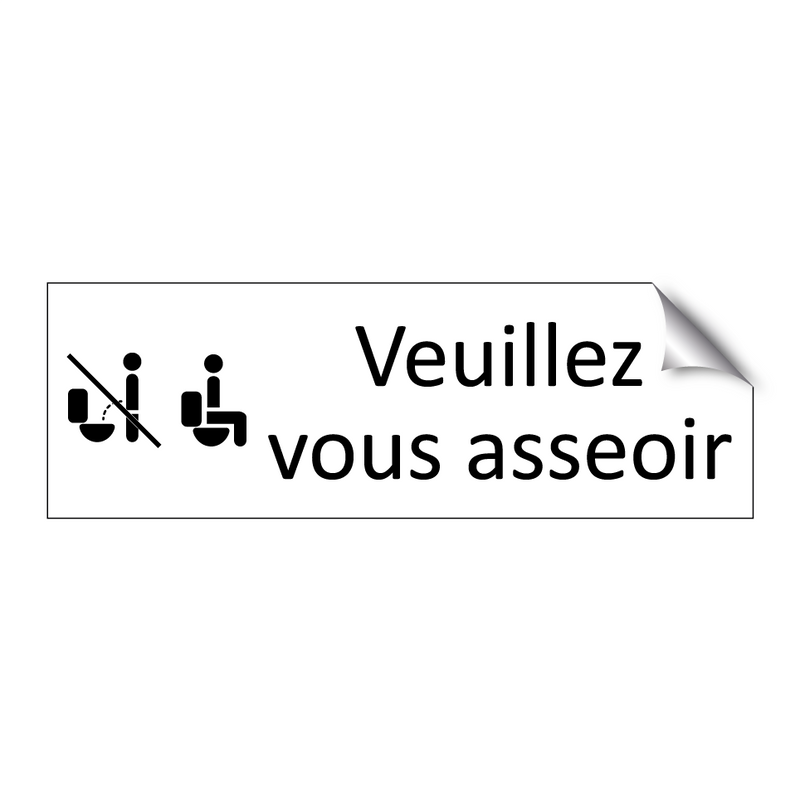 Veuillez vous asseoir