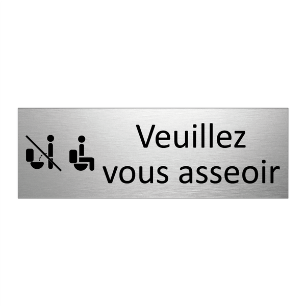 Veuillez vous asseoir