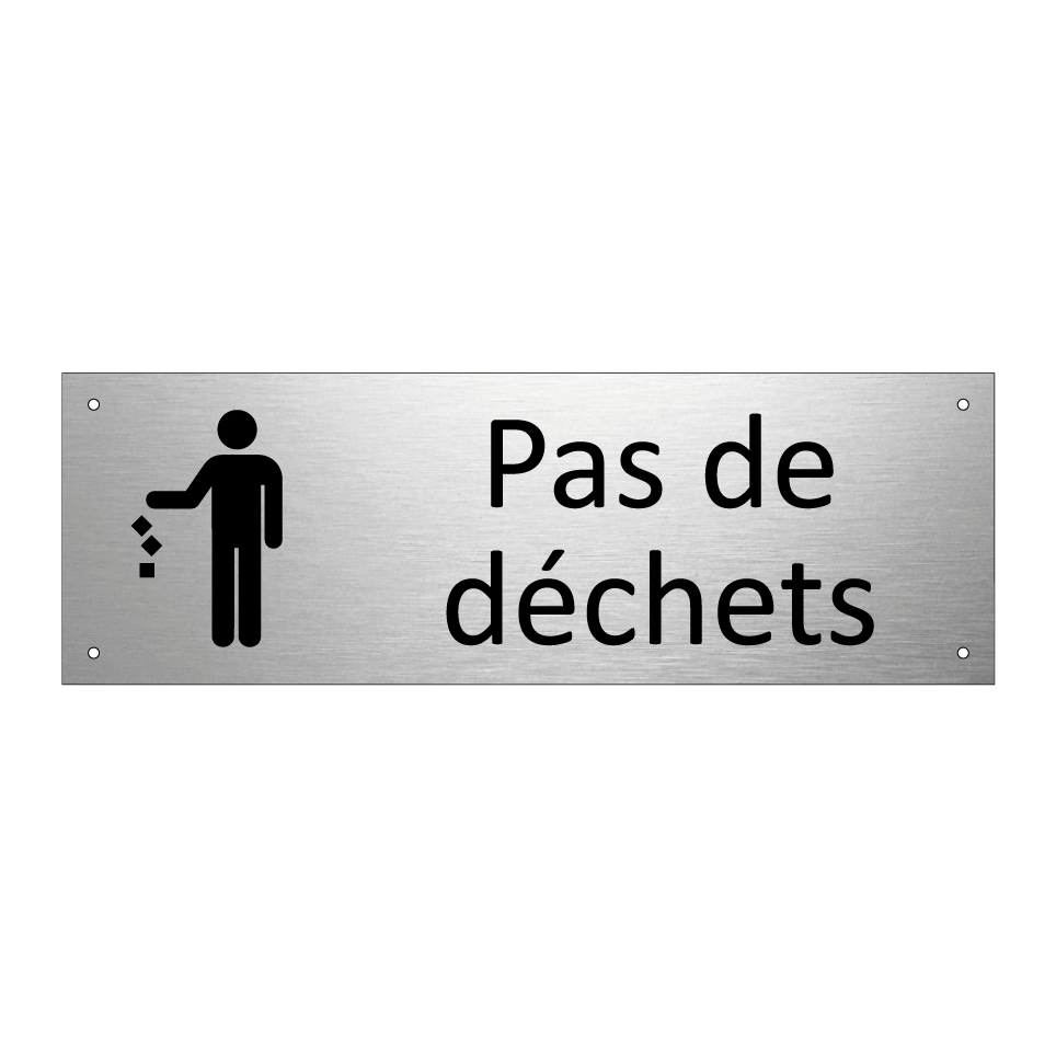 Pas de déchets
