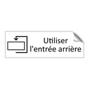 Utiliser l'entrée arrière