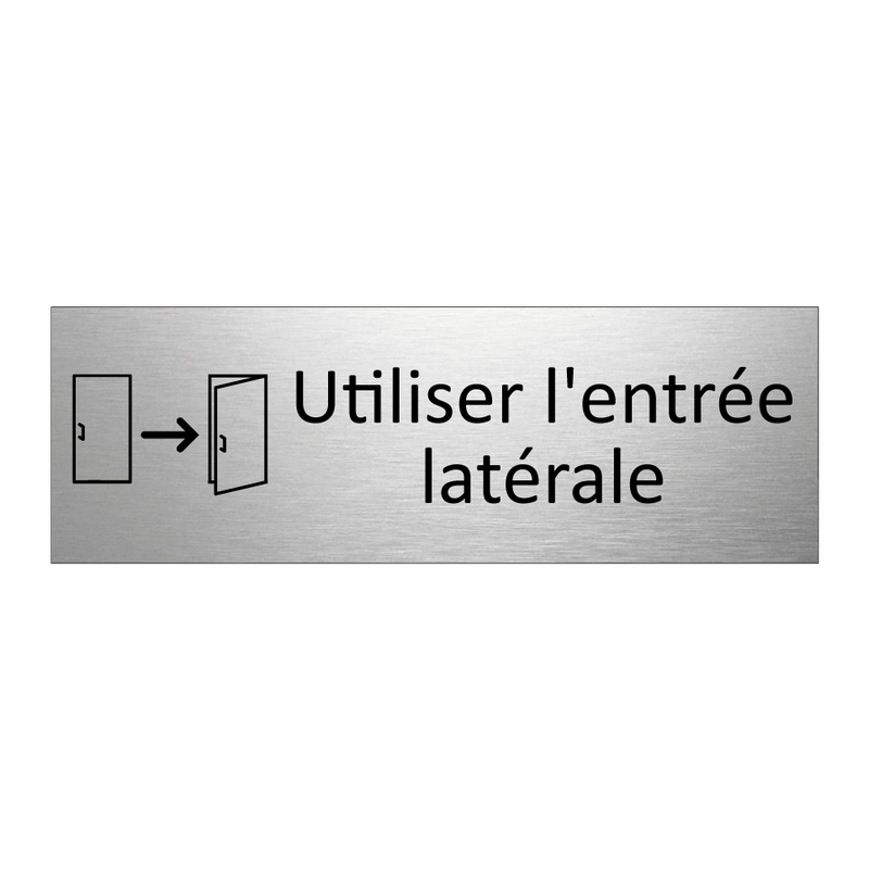 Utiliser l'entrée latérale