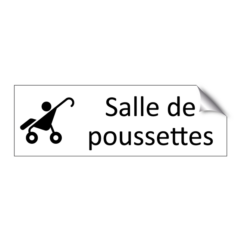 Salle de poussettes