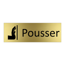 Pousser