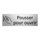 Pousser pour ouvrir