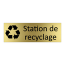 Station de recyclage