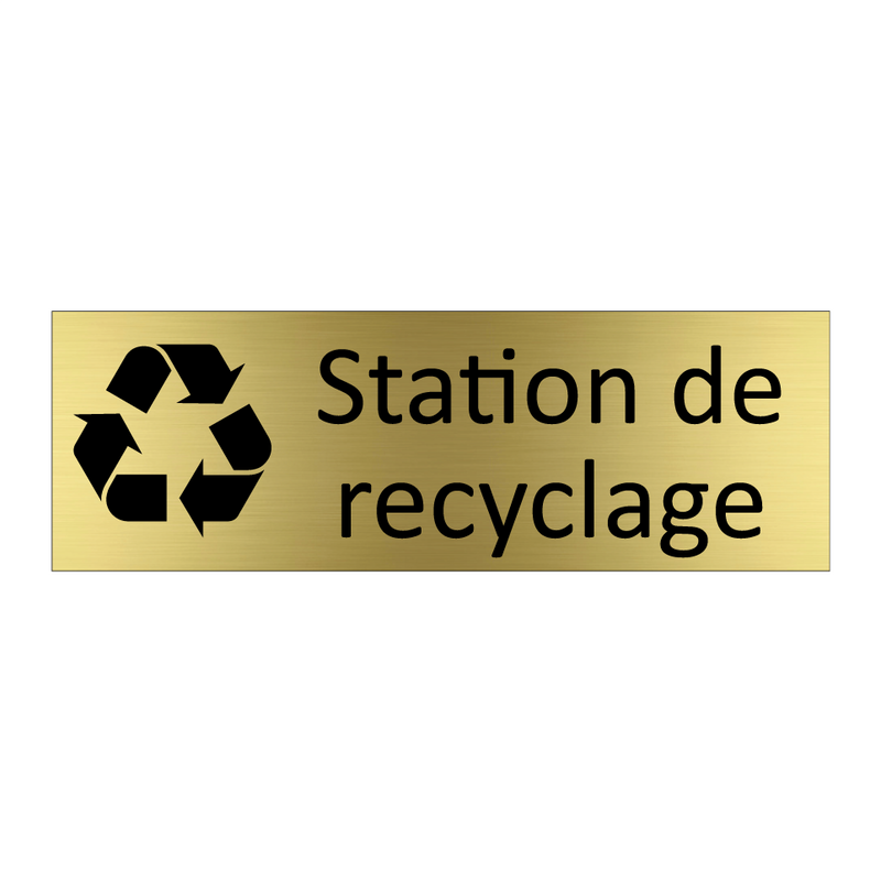 Station de recyclage