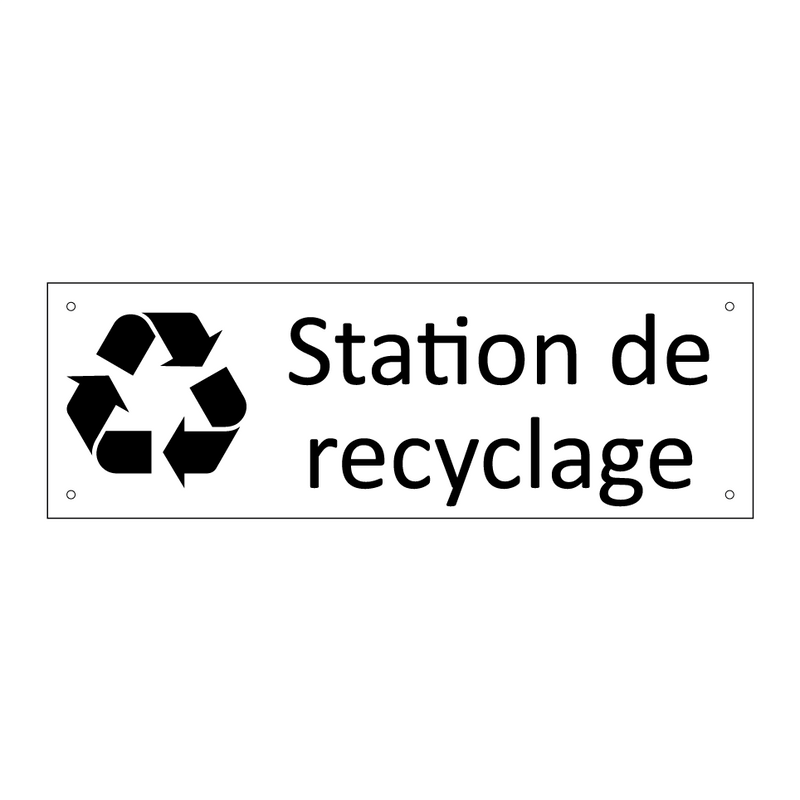 Station de recyclage