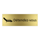 Détendez-vous