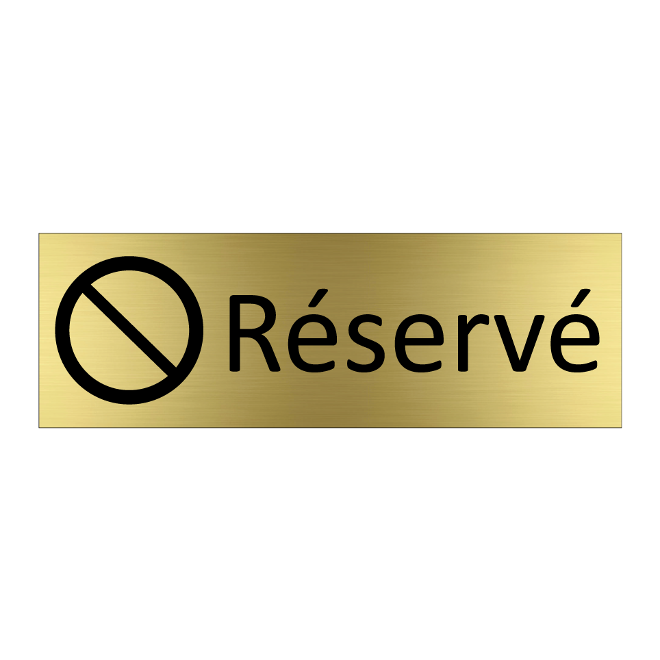 Réservé