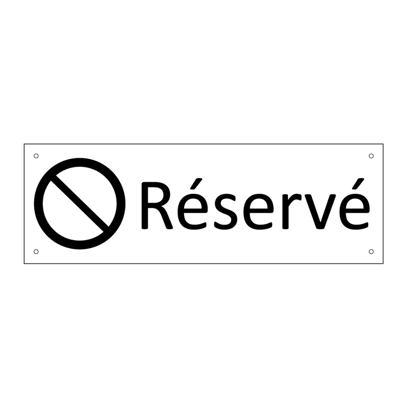 Réservé