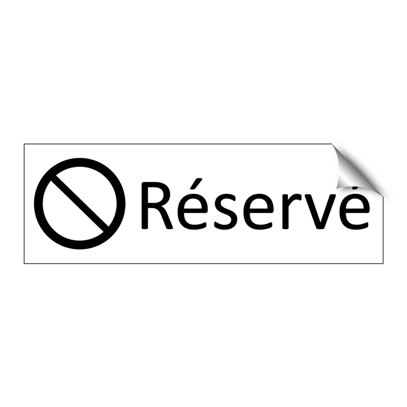Réservé