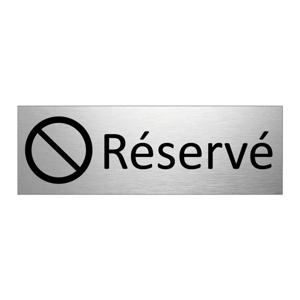 Réservé