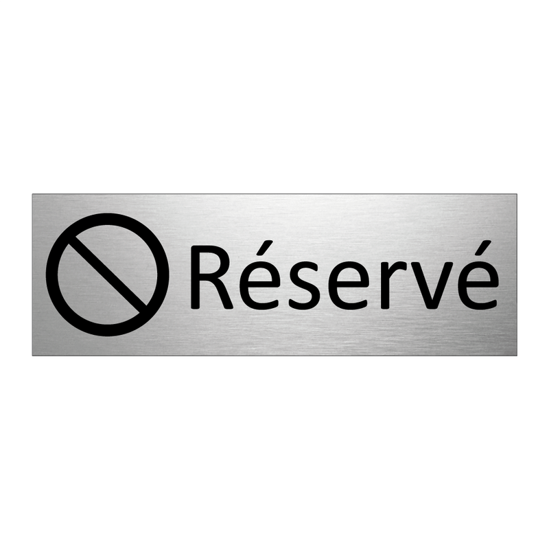 Réservé